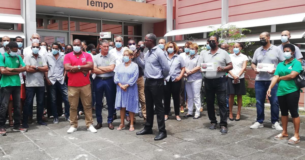 Un concierge de la société martiniquaise des HLM agressé physiquement : ses collègues manifestent