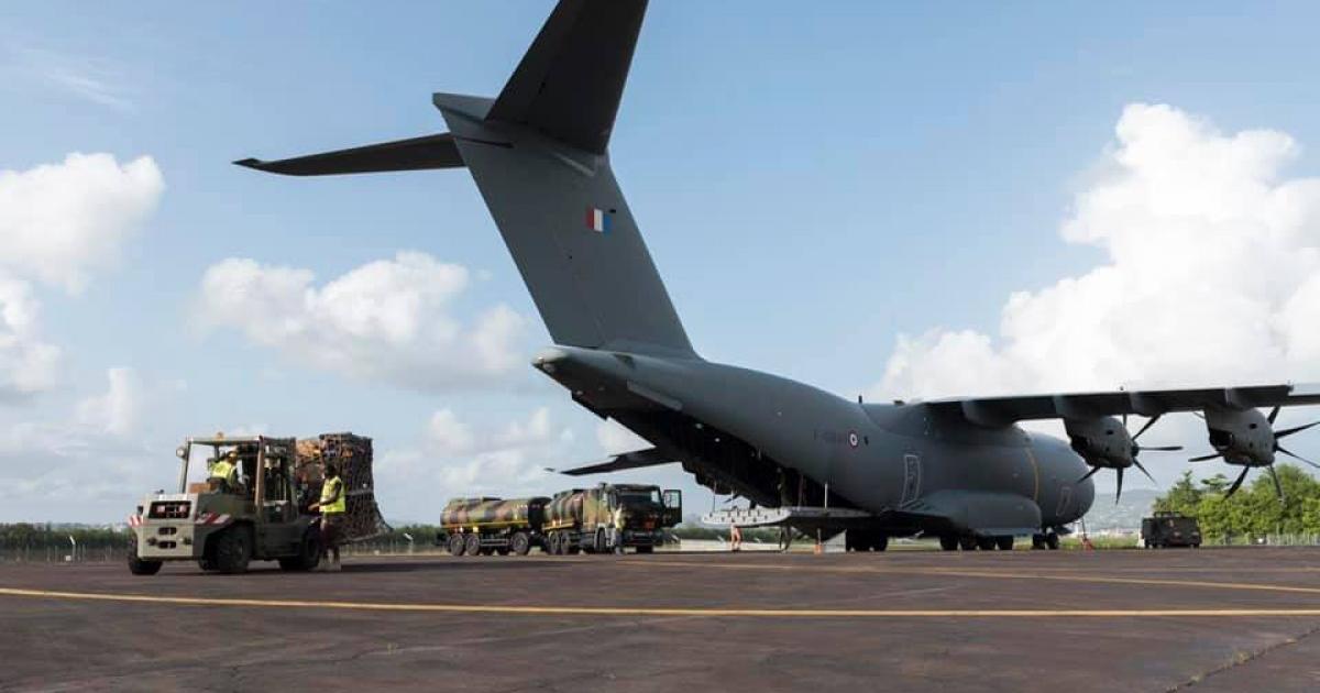 Les renforts sanitaires de l'armée sont arrivés en Martinique
