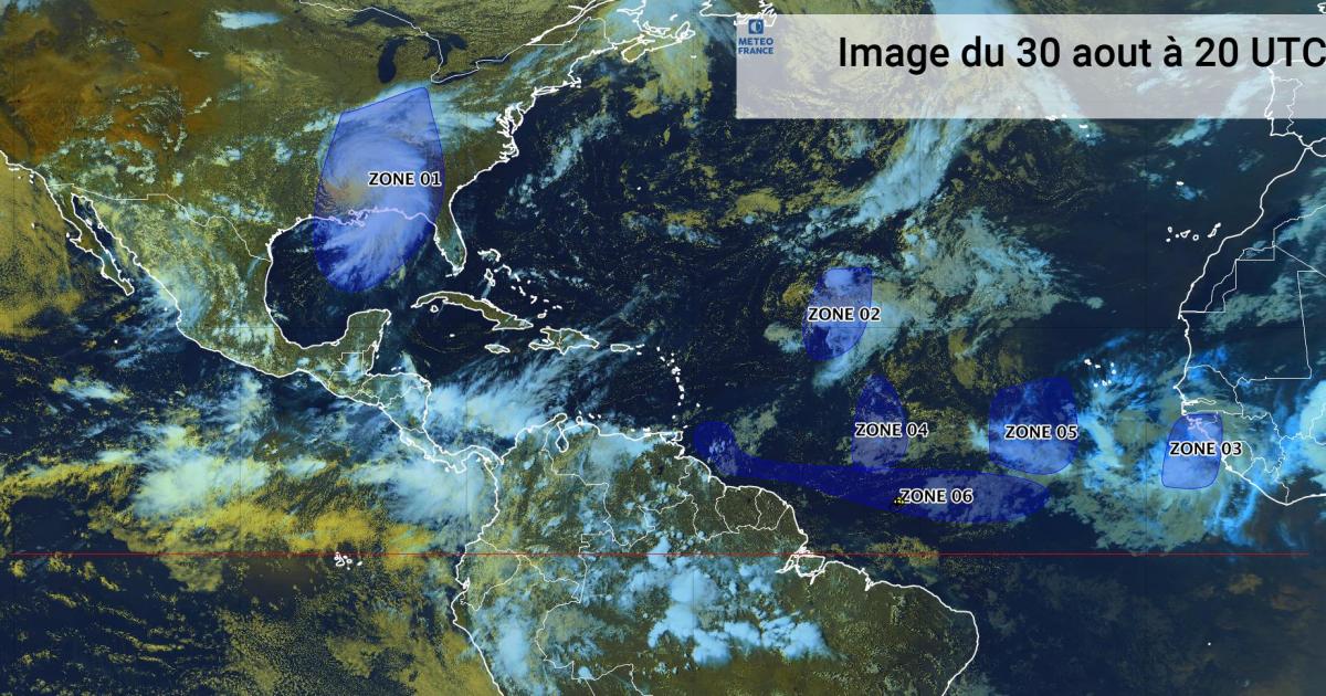Ida n'est plus une menace, la tempête Kate évite les Antilles et une onde approche