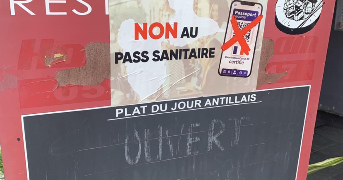     





Les restaurateurs de la Marina du Gosier se mobilisent contre le pass sanitaire




