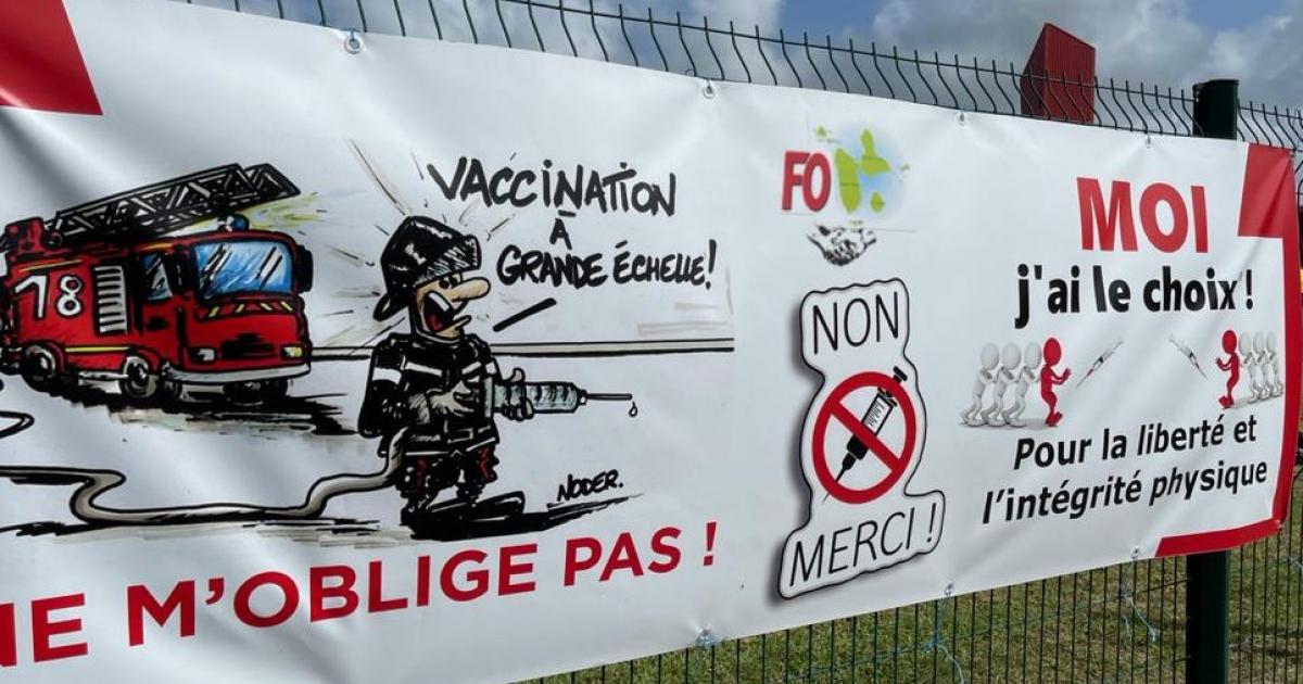 Pompiers : non à l'obligation vaccinale