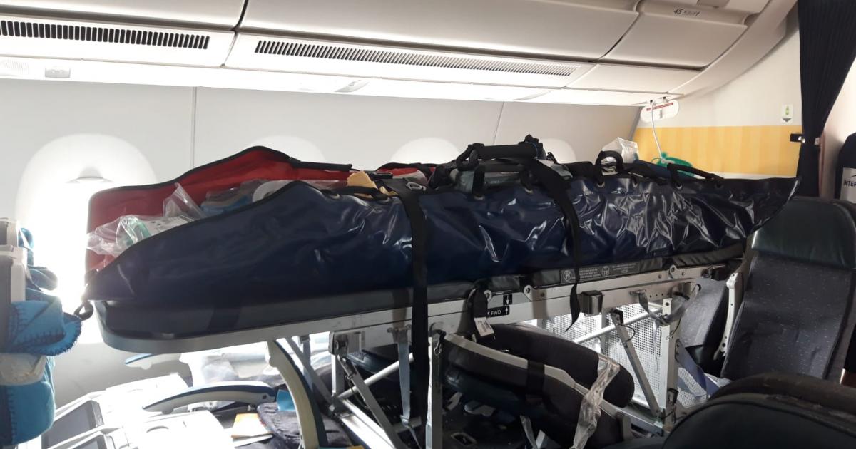 Les évacuations sanitaires s'intensifient : 8 patients COVID transportés vers l'Hexagone