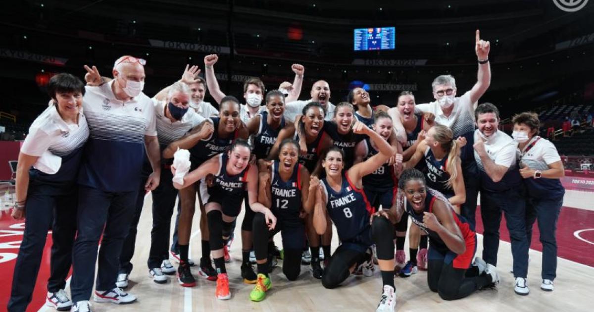     





Sandrine Gruda et les Bleues se qualifient pour les demi-finales des J.O.




