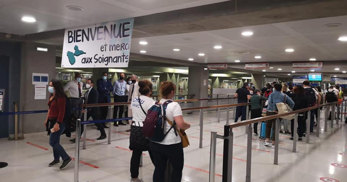     





Les renforts sanitaires arrivés en Guadeloupe 




