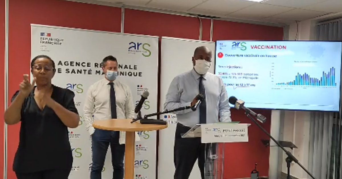 Une troisième dose de vaccin disponible pour les plus de 65 ans à partir de mi-septembre en Martinique