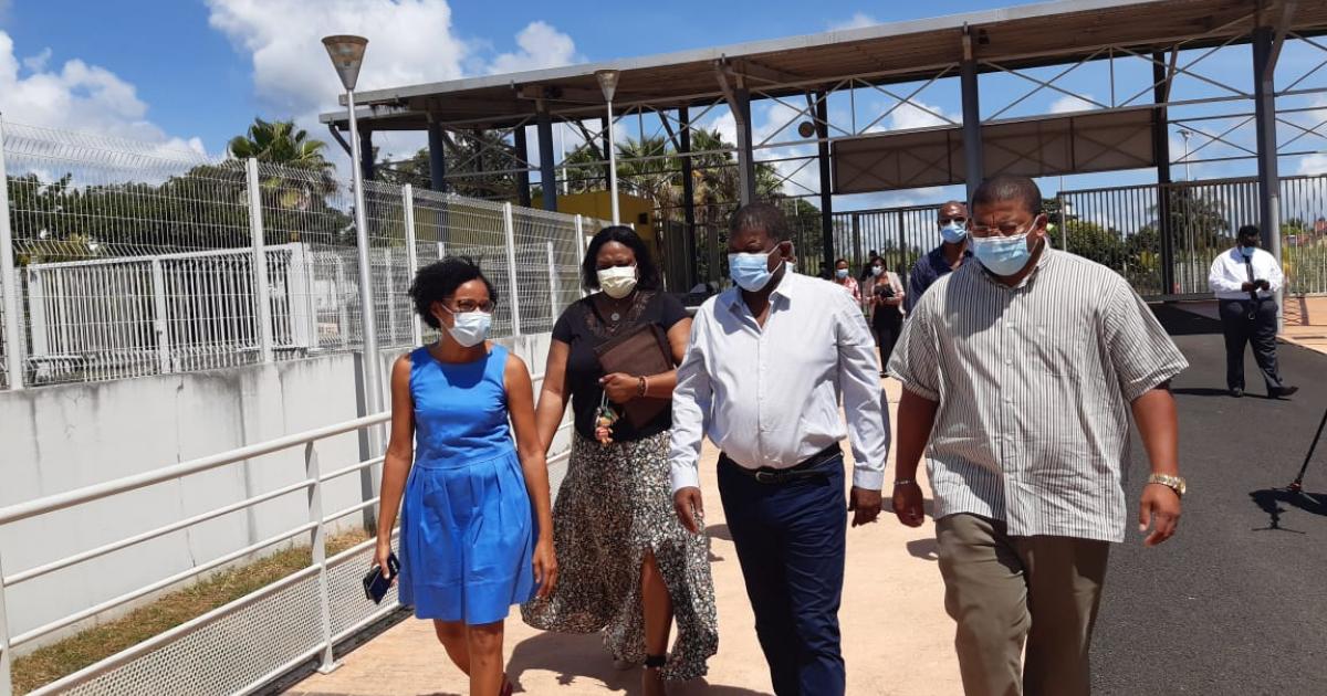 Le Président du Département visite des collèges