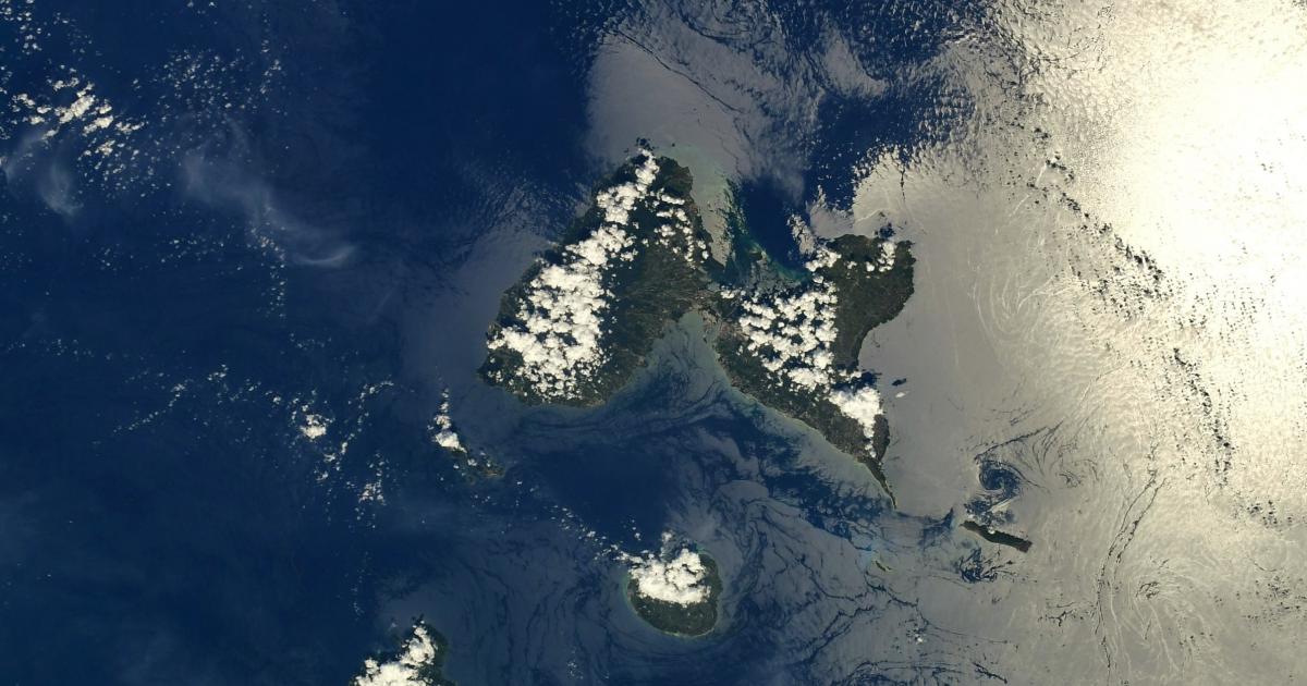 Thomas Pesquet s'émerveille au dessus de la Guadeloupe