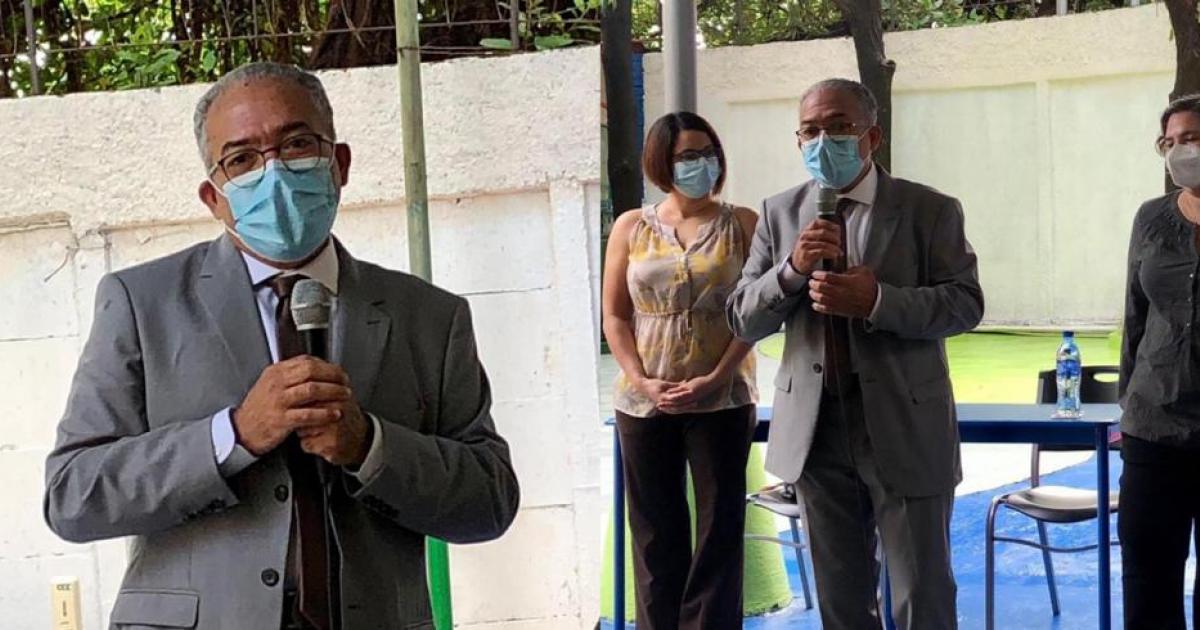     





Le Martiniquais Marc Séfil est le proviseur du lycée franco-nicaraguayen de Managua




