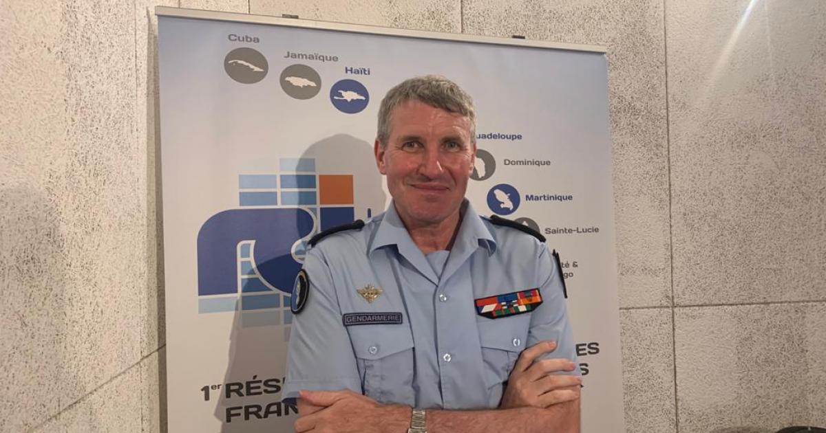 William Vaquette, commandant de la gendarmerie de la Martinique, est l'invité de la rédaction