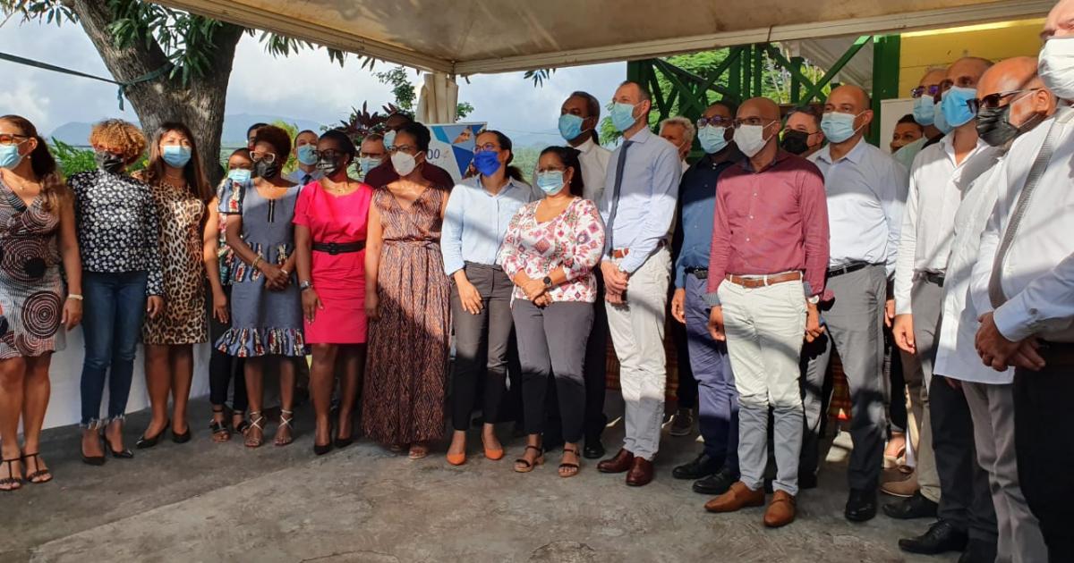 Signature de la convention pacte avec les quartiers Grand Sud Caraïbe