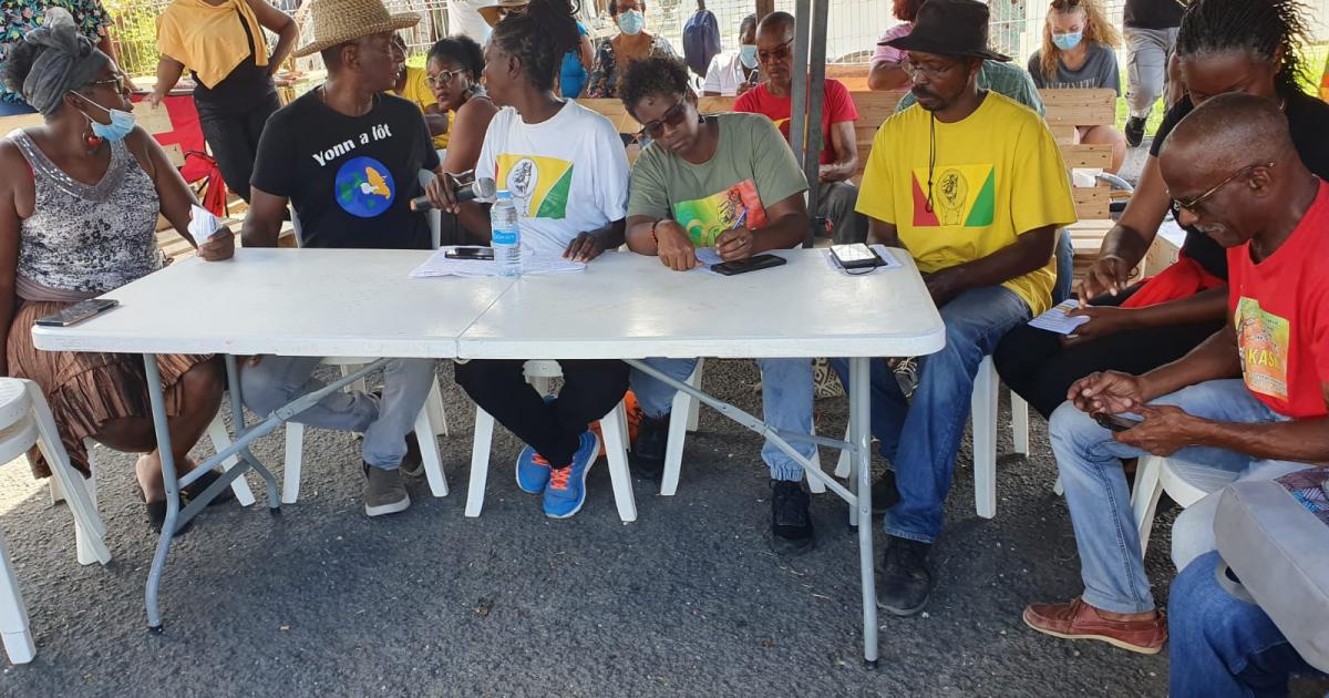 Conférence de l'UTS-UGTG à Basse-Terre