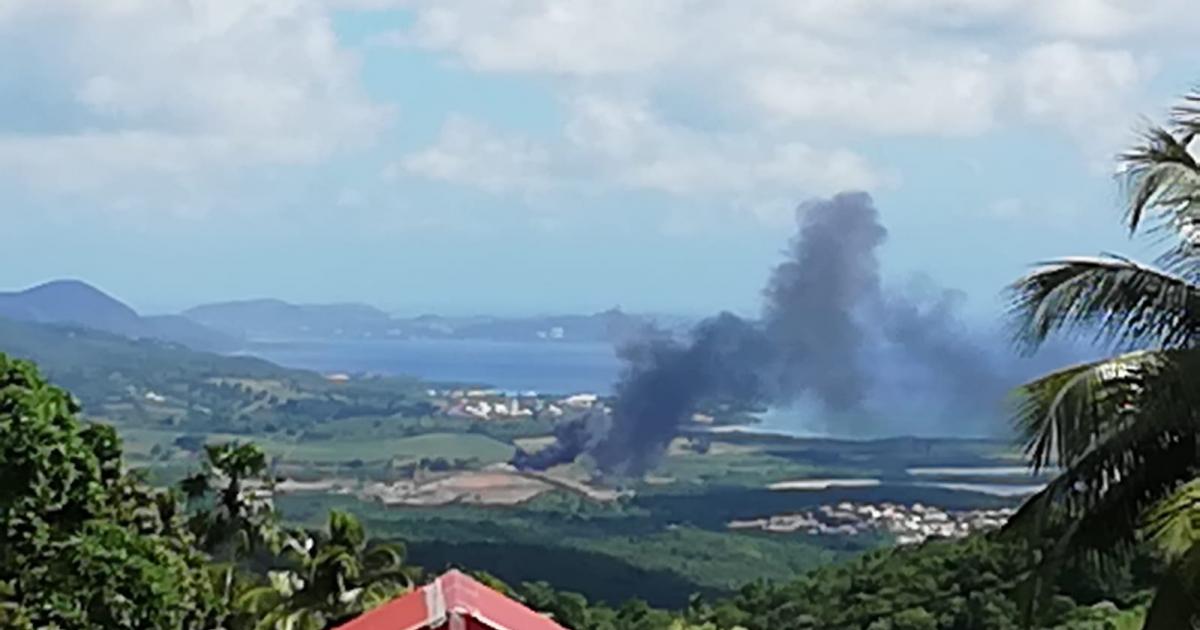     





La décharge de Céron est à nouveau la proie des flammes




