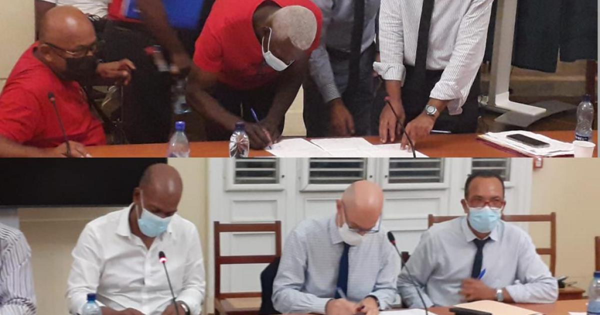 Grève générale en Martinique : un accord trouvé sur la méthode de négociation