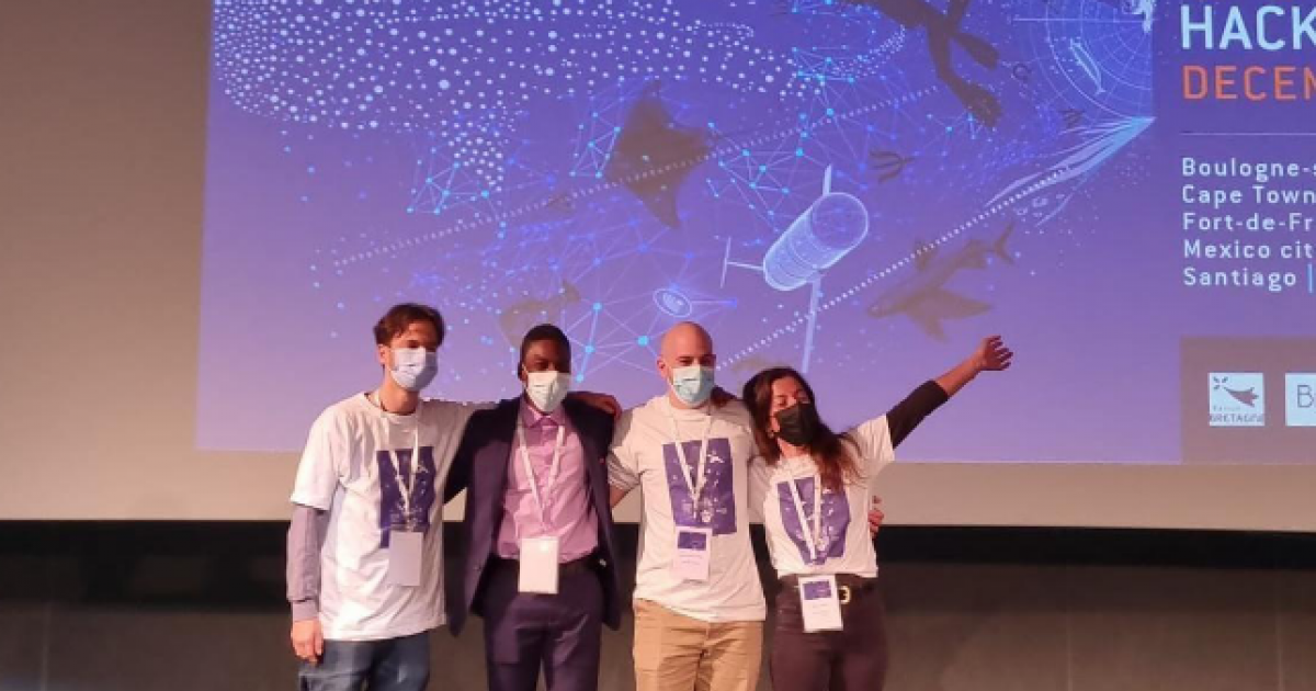 L'équipe martiniquaise Sargoteam remporte la compétition internationale de l'Ocean Hackathon