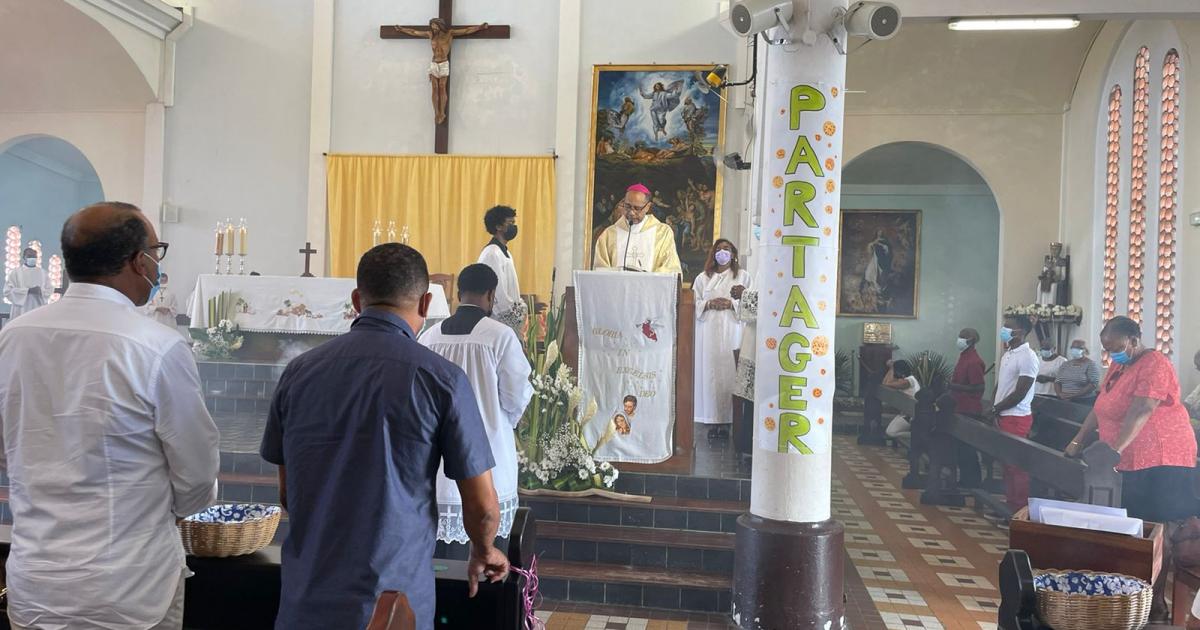La dernière messe du père Ransay à la paroisse de Bellevue