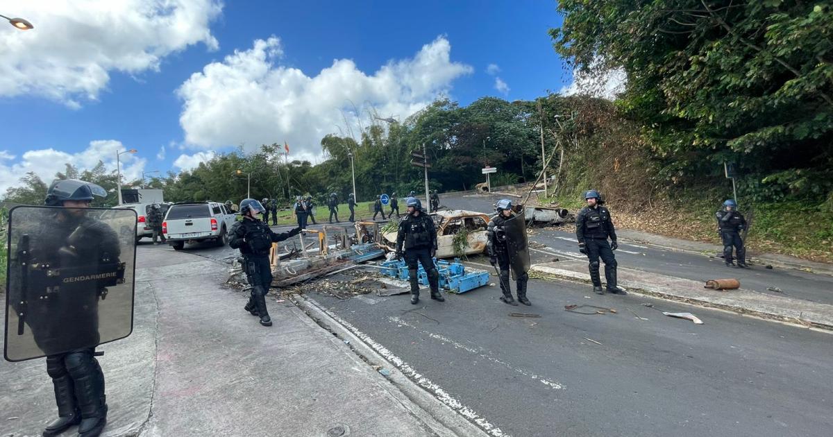 De nombreux rond-points débloqués et des stations services réapprovisionnées aujourd'hui en Martinique