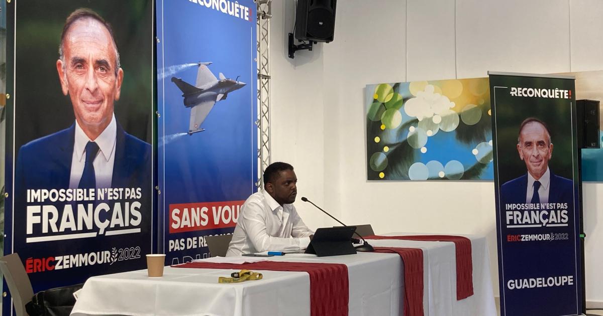 Le parti "Reconquête" d'Eric Zemmour lance sa délégation Guadeloupe