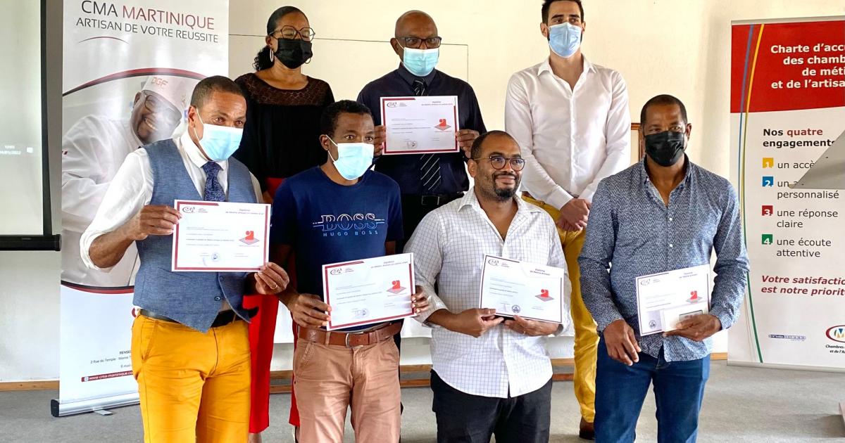 7 nouveaux Maîtres artisans et artisans d'art en Martinique