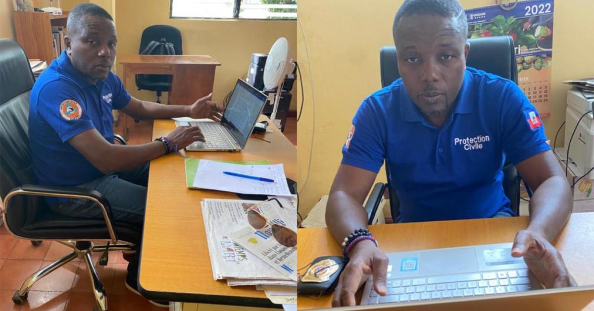 Emmanuel Pierre, directeur des opération de la protection civile haïtienne, invité de la rédaction