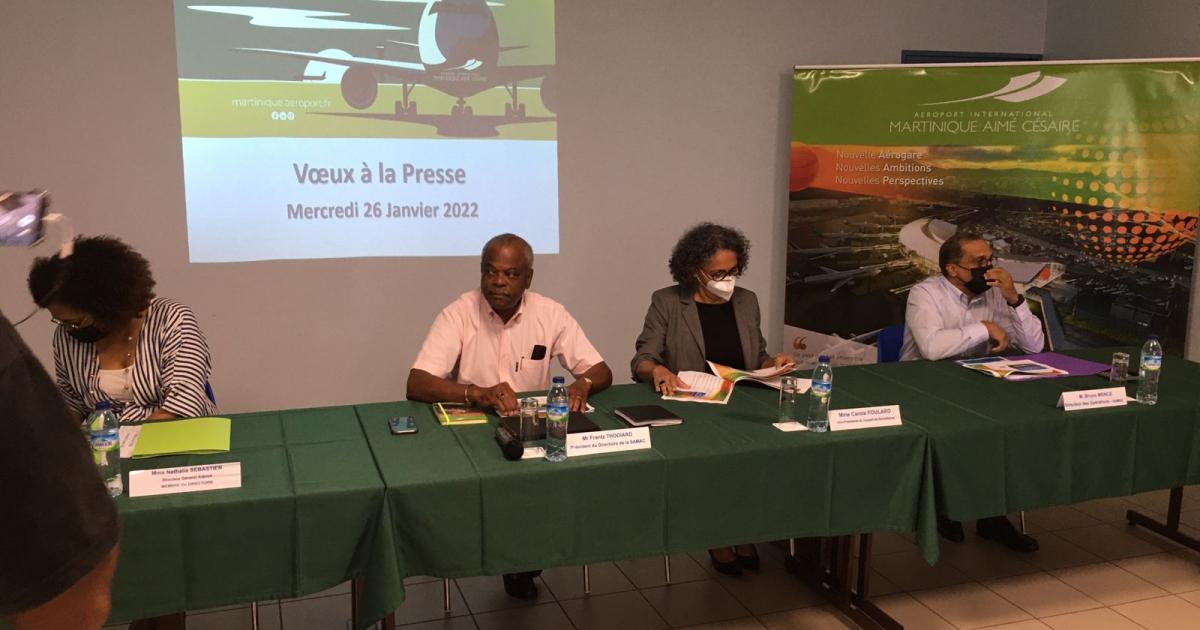 Aéroport Martinique Aimé Césaire: bilan 2021 et perspectives pour 2022