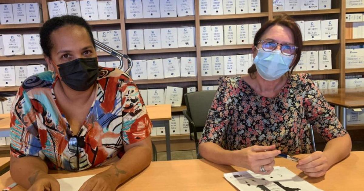 Laura Edérique et Sabine Crabot, magistrates au tribunal de commerce, étaient les invitées de la réaction