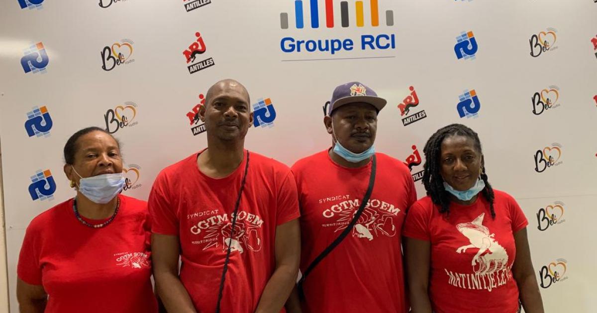 Thierry Arnolin et Marc-André Joseph Rose de la CGTM-SOEM SMTVD, sont les invités de la rédaction