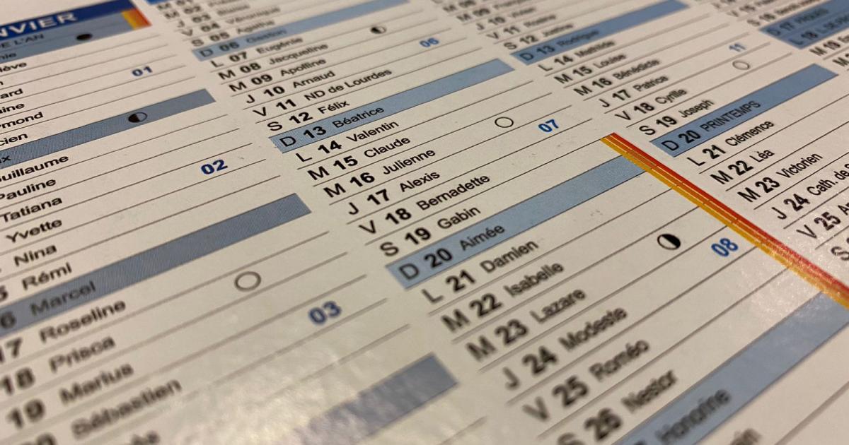 La date du jour est l'un des rares palindromes du calendrier