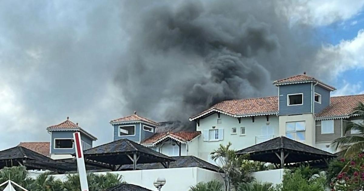 Un incendie se propage dans plusieurs appartements à la Pointe du Bout