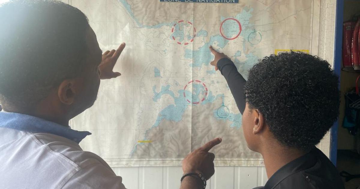 École maritime de la Trinité : première promotion d'étudiants aspirants skippers