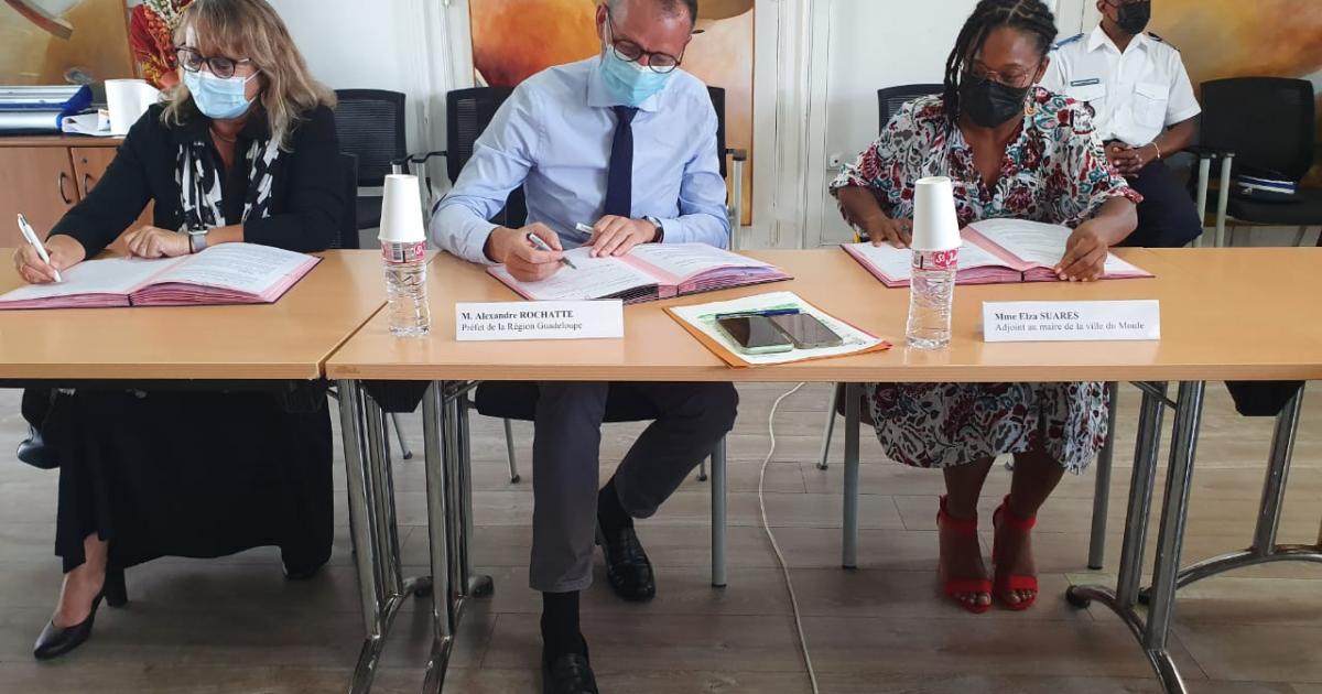     





La ville du Moule intègre le programme Cité Éducative 




