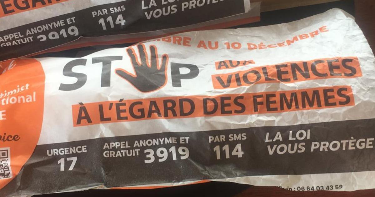     





Et si notre boulanger aidait à lutter contre les violences faites aux femmes? 




