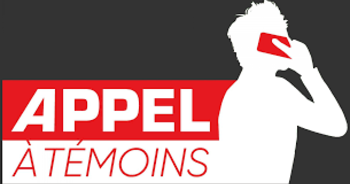 Appel à témoin pour un homme décédé et non indentifié