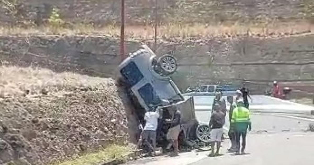 Spectaculaire accident de la route à Bellefontaine