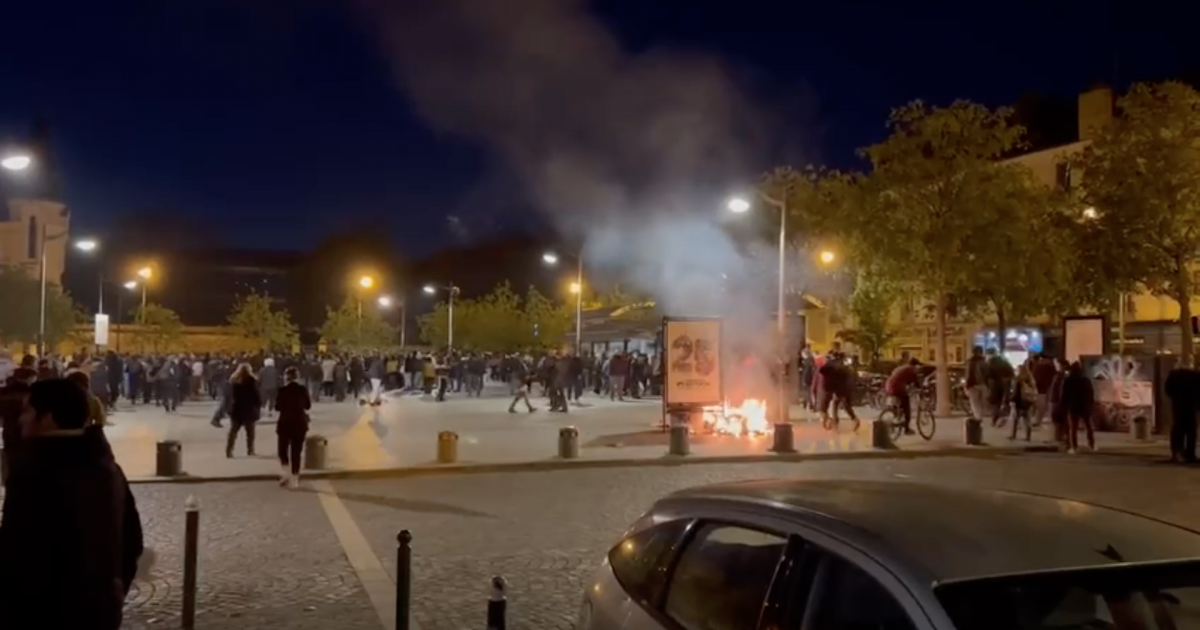 À Rennes, des jeunes scandent "Ni Macron ni Le Pen"