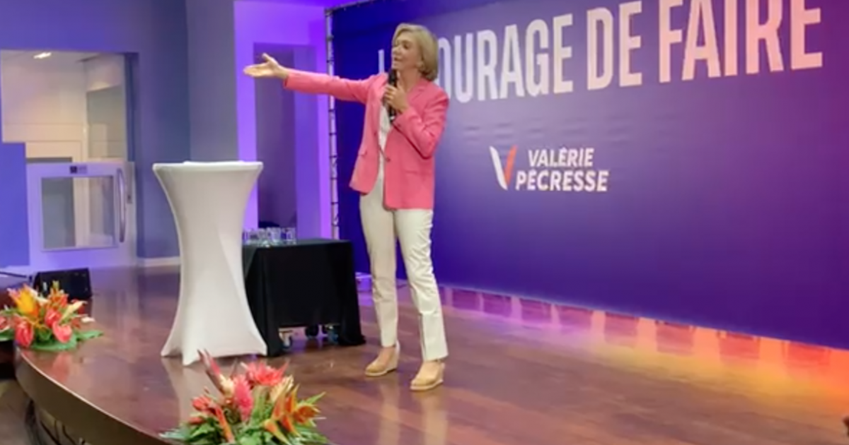 Présidentielle 2022 : visite éclair de Valérie Pécresse en Guadeloupe