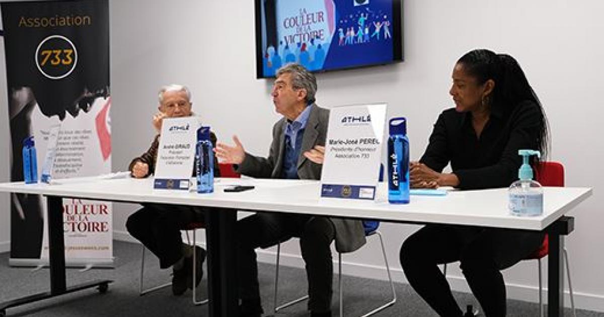 Marie-José Pérec s'engage pour faire connaître l'histoire de Jesse Owens