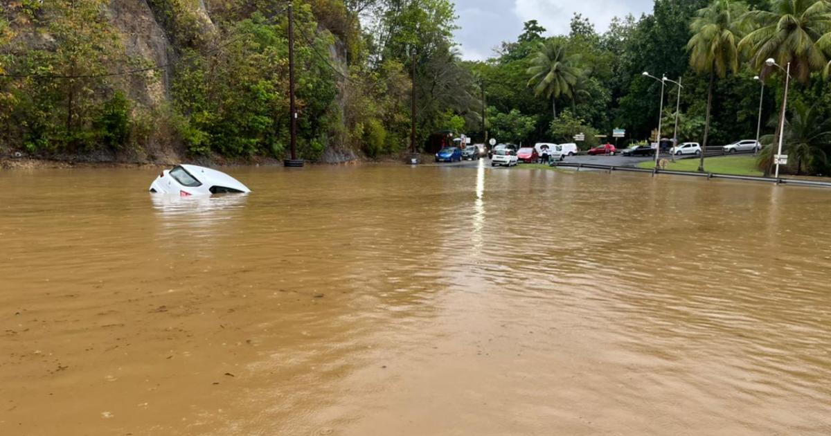 Nuit très pluvieuse et inondations : la Guadeloupe en vigilance rouge ce samedi