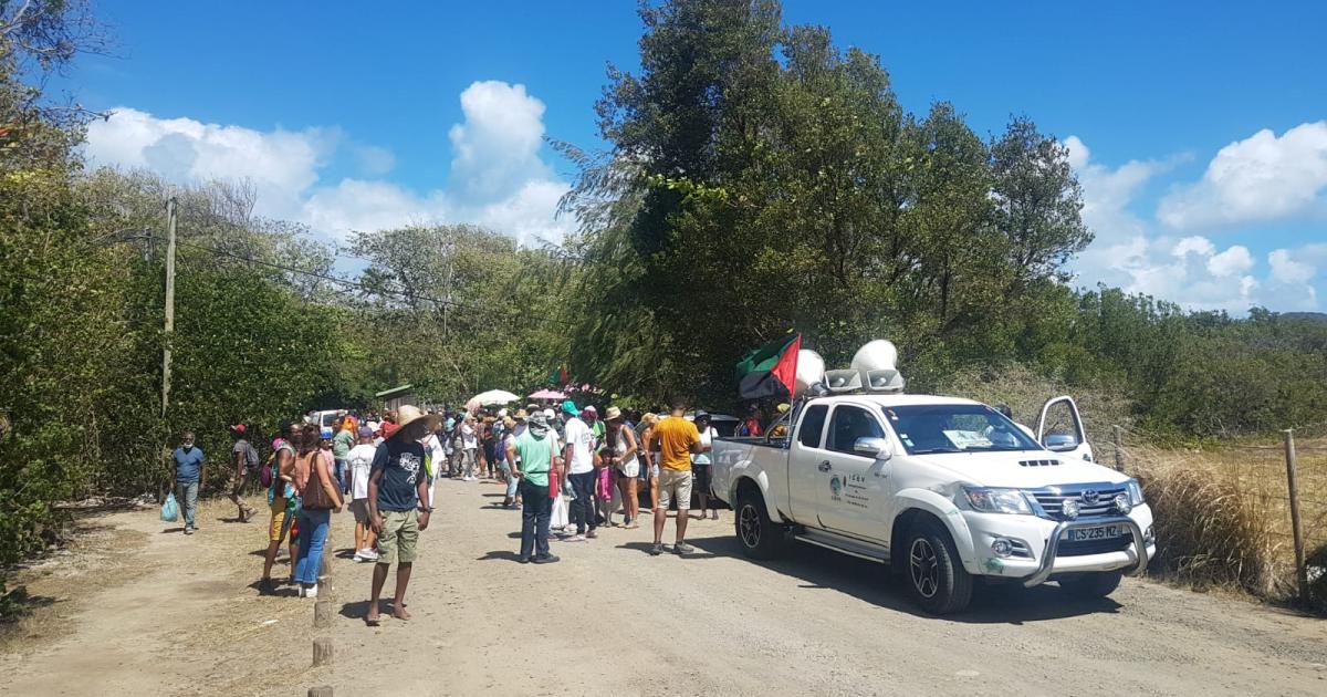     





Sainte-Anne : la privatisation et la bétonisation des Salines au cœur d'une mobilisation 




