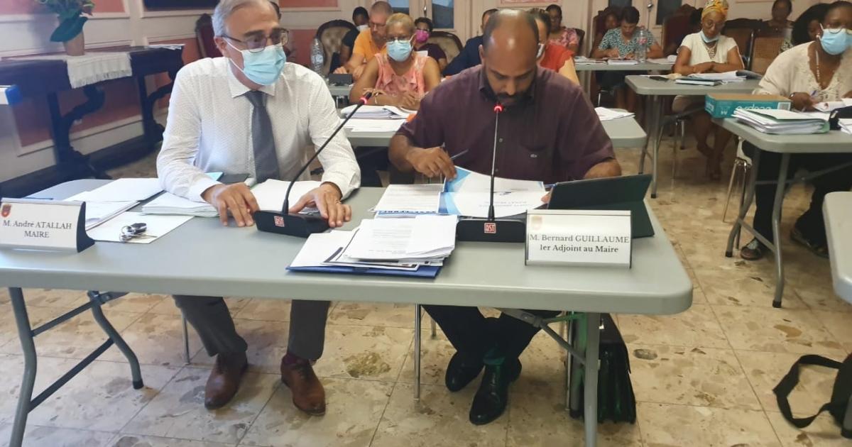 Conseil Municipal de Basse-Terre : votes du CA 2021 et BP 2022