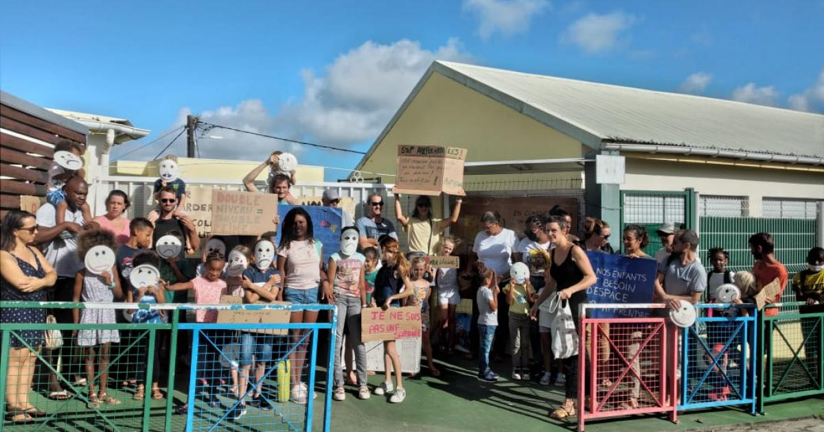 École de Port-Blanc : les parents protestent contre une fermeture de classe