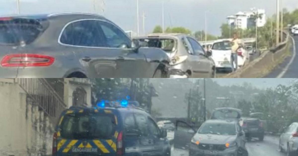 Trois accidents provoquent d'importants embouteillages autour de la Cacem