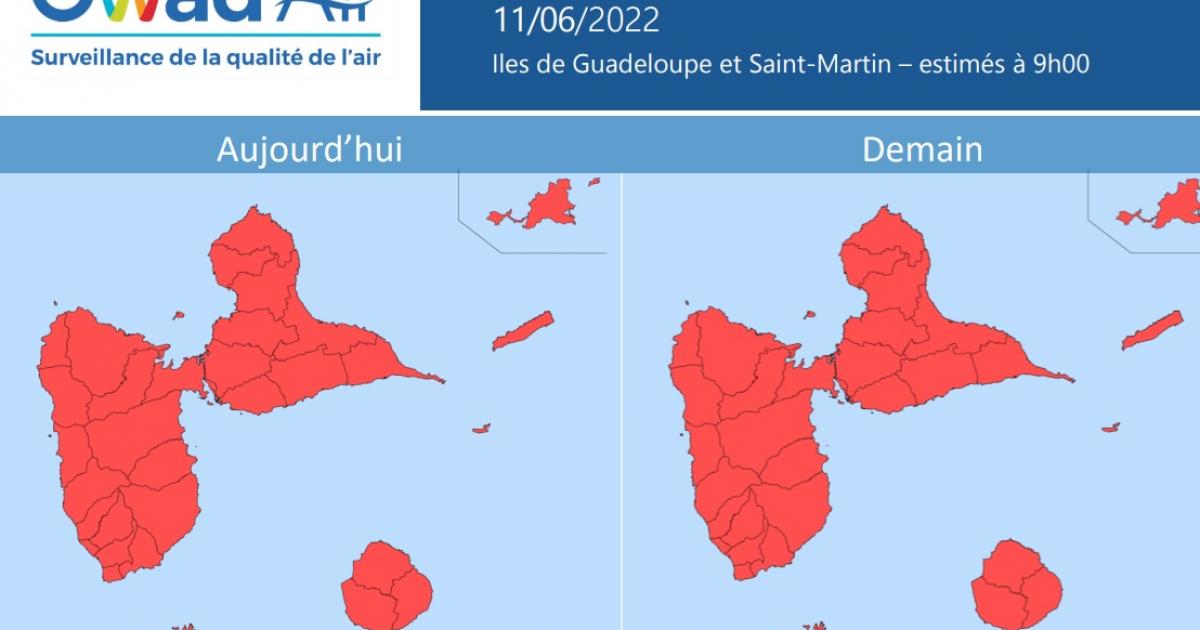 La qualité de l'air est mauvaise ce week-end