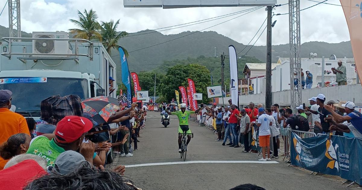 Joseph Areruya remporte la première étape du tour cycliste de Martinique