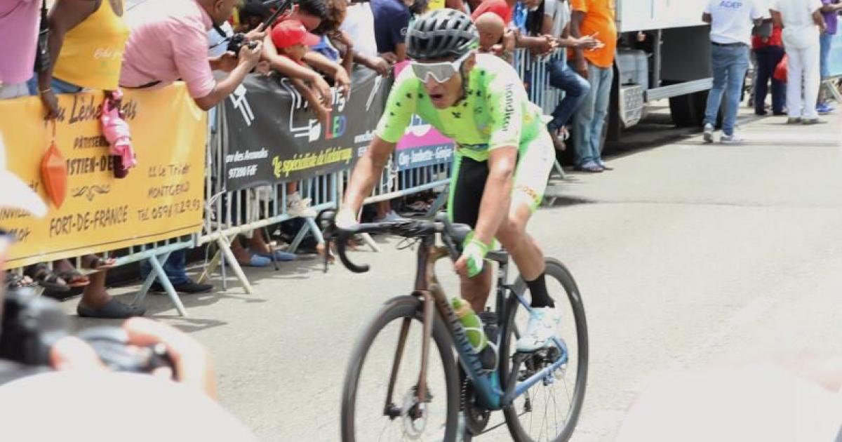 Tour cycliste de Martinique 2022 : Soraca Cabezas remporte le 1er tronçon de la seconde étape entre Le Marin et Fort-de-France