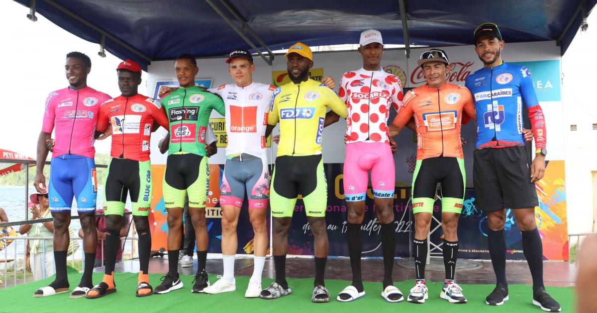 Tour cycliste de Martinique 2022 : maillots et classements de la 3ème étape