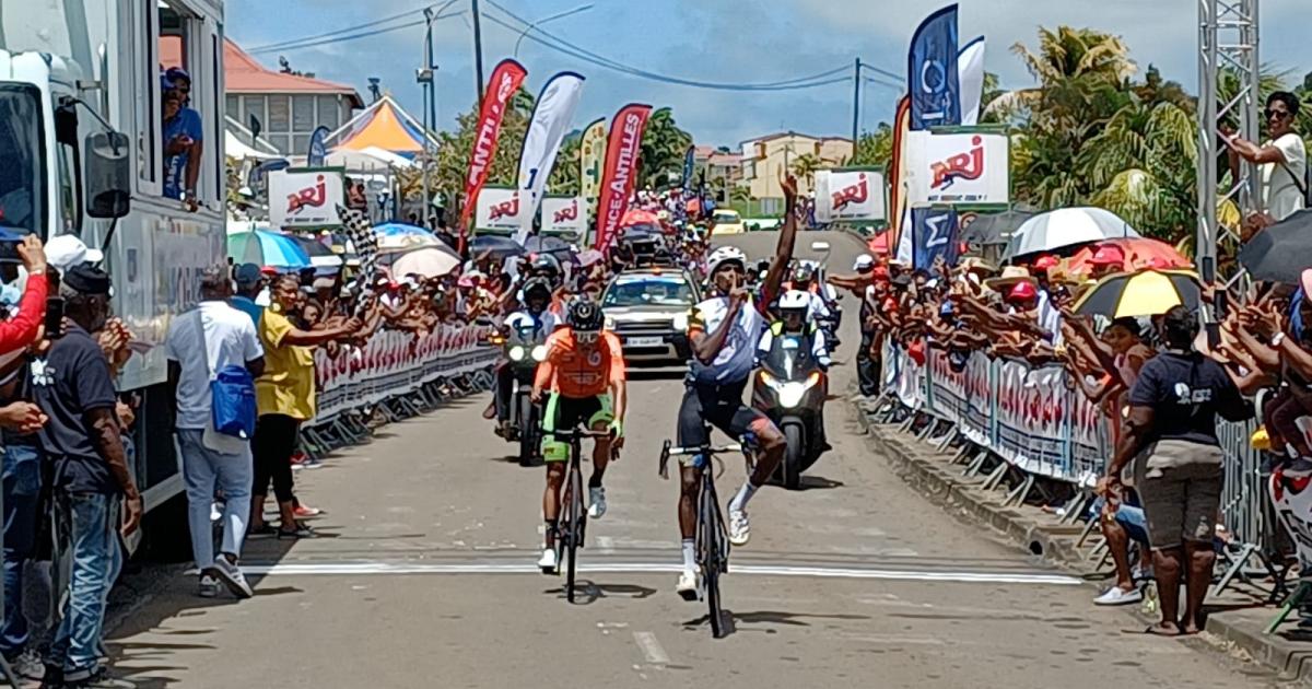 Loïc Laviolette (Guadeloupe) gagne la 6e étape à Ducos