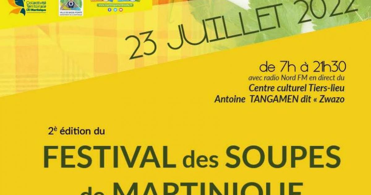     





À Basse-Pointe, le festival de la soupe attend les amateurs





