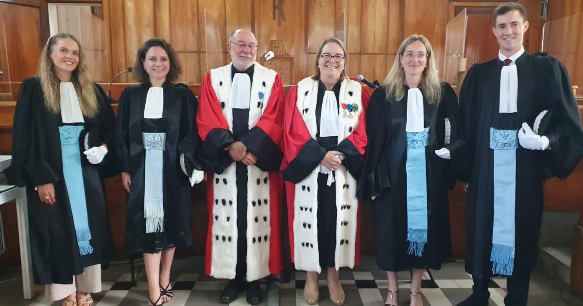     





4 nouveaux auditeurs de justice ont prêté serment 




