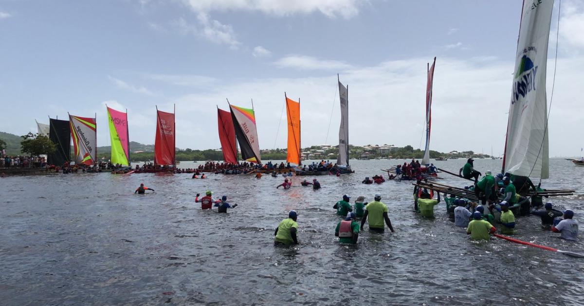 Tour des yoles 2022 : Trinité - Sainte-Pierre, la longue traversée