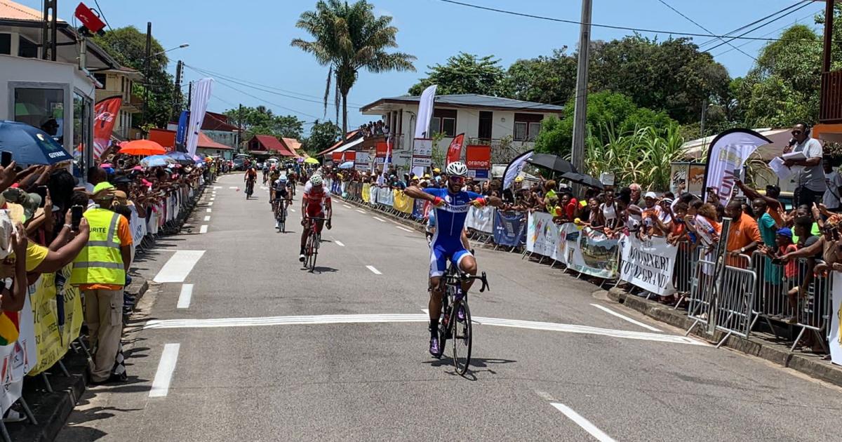 Le Martiniquais Marc Flavien remporte la troisième étape du Tour de Guyane